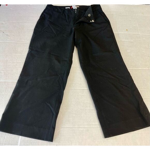 Gap Women's Black Capri Stretch Pants Size 4 A31 - Picture 1 of 5